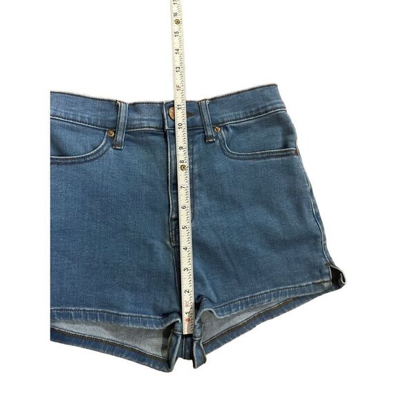 BDG Pinup Super High Rise Light Wash Shorts Size 25 - Picture 7 of 9